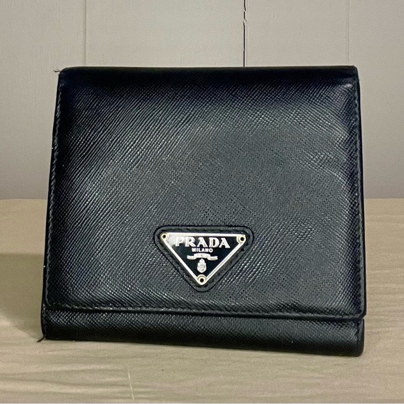 Prada Handbags - Prada Black Wallet
